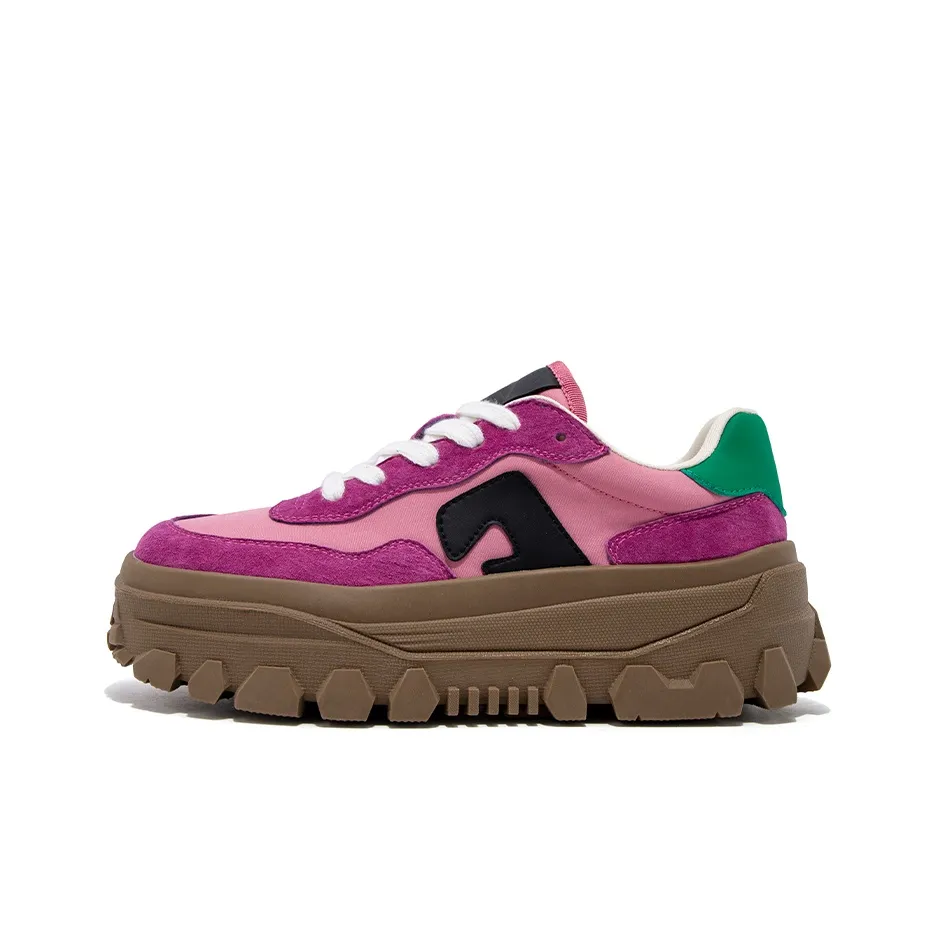 FALLINMISS German Army Trainers Height Increasing Low Top Skateboard Shoes Women's