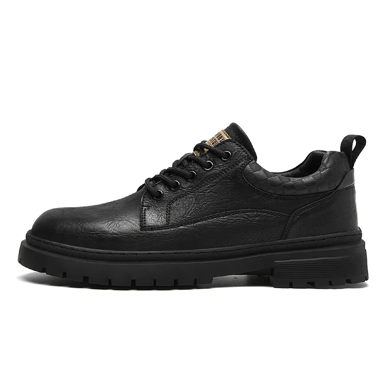AOKANG Work Boots Men's Low Top Brown/Black