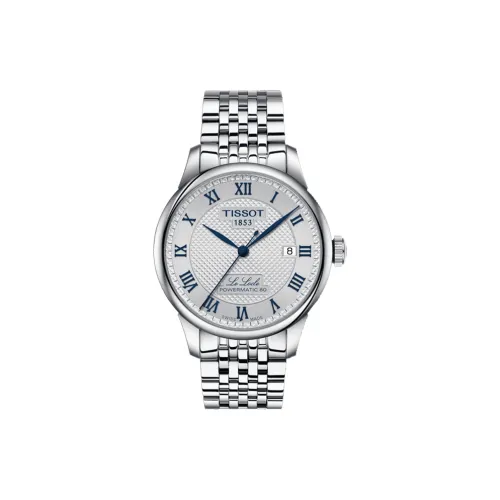 Tissot Автоматический Механический Movement Мужские Часы Le Locle Collection, 39,3 мм, Серебряные