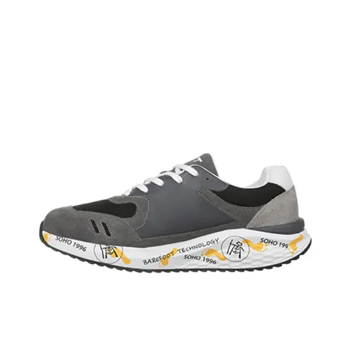 MBT Беговые кроссовки Low Top Серые Мужские