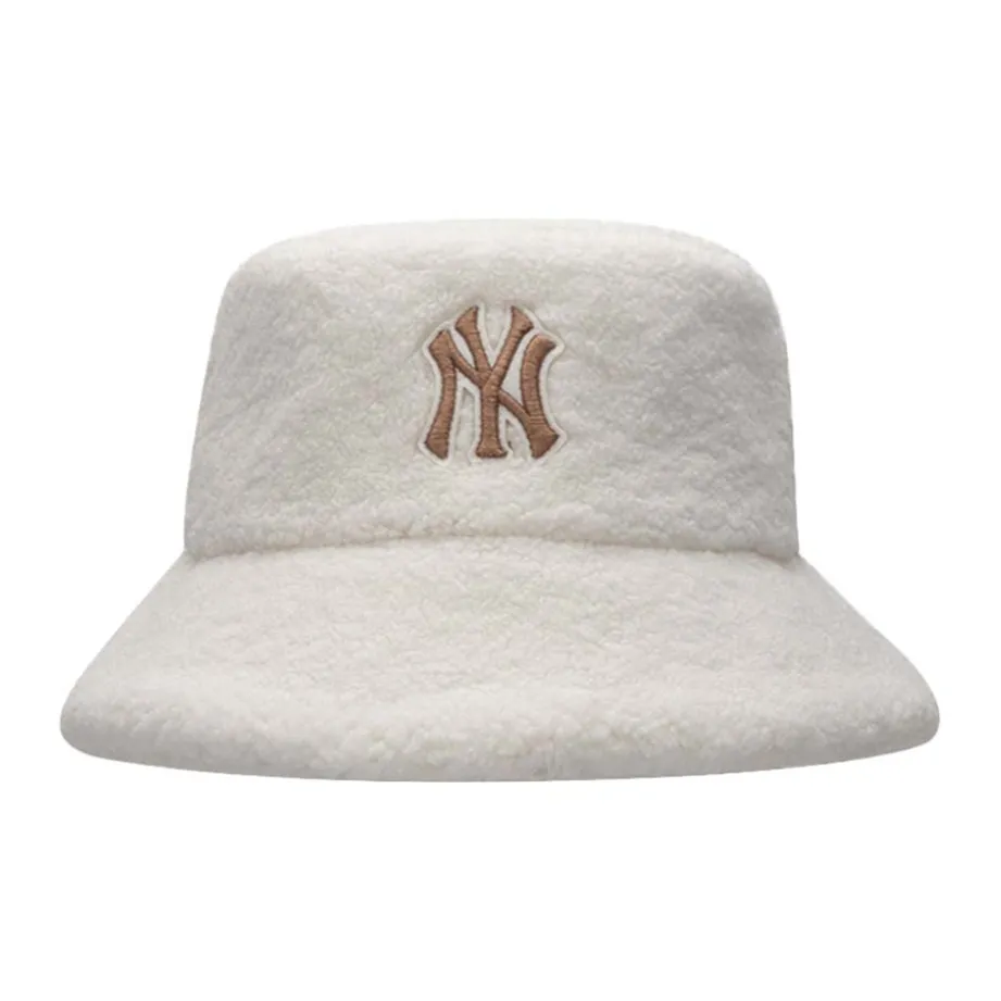 Бейсбольные кепки из хлопка с логотипом MLB унисекс белый