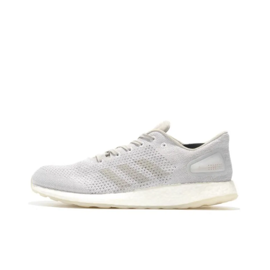 Adidas Pureboost Dpr Slip-resistant Low Top Casual Running Shoes Men's Gray Adidas Pureboost Dpr Противоскользящий Низкий Топ Повседневные Беговые Кроссовки Мужские Серые