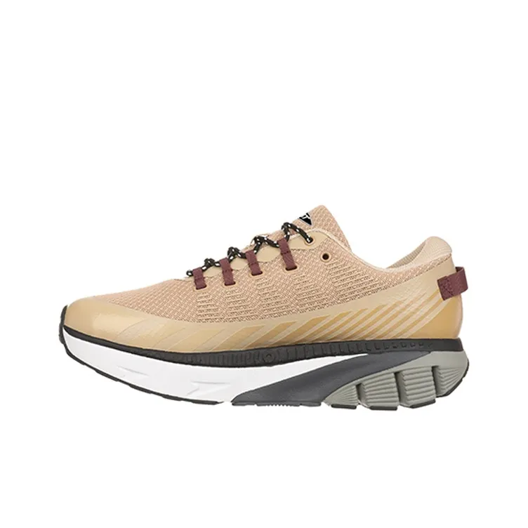 MBT MTR 1500 TRAINER Cushioning, Reflective, Rebound, Height Increasing, Breathable Low Top Running Shoes Men's Khaki