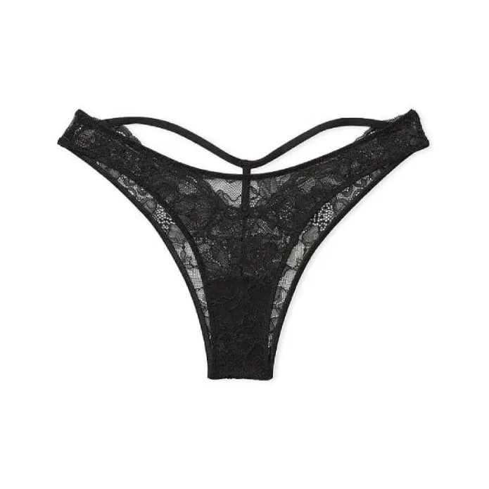 Victoria's Secret VICTORIA'S SECRET Стринг Женские 1 Пачка Черный