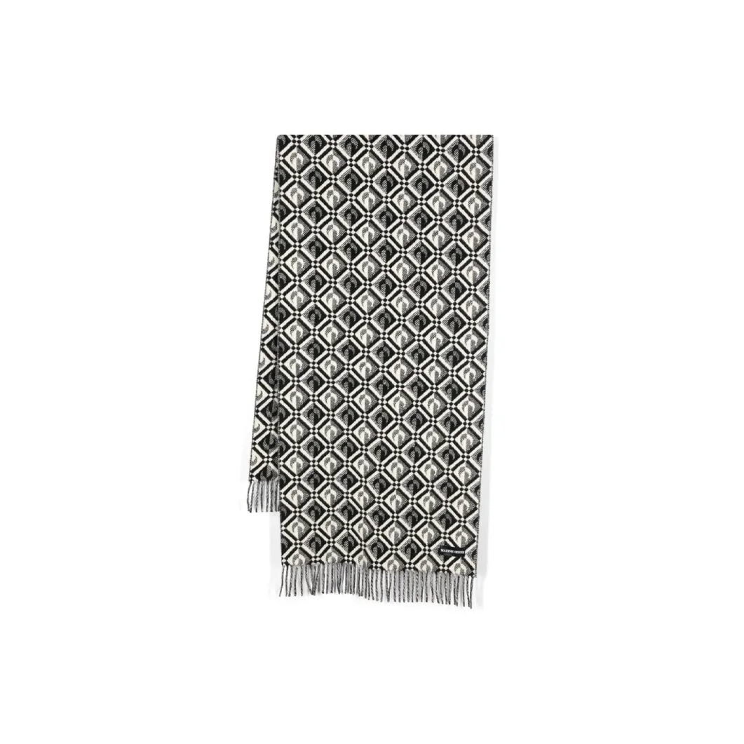 Marine Serre Moon Diamant Virgin wool Scarf