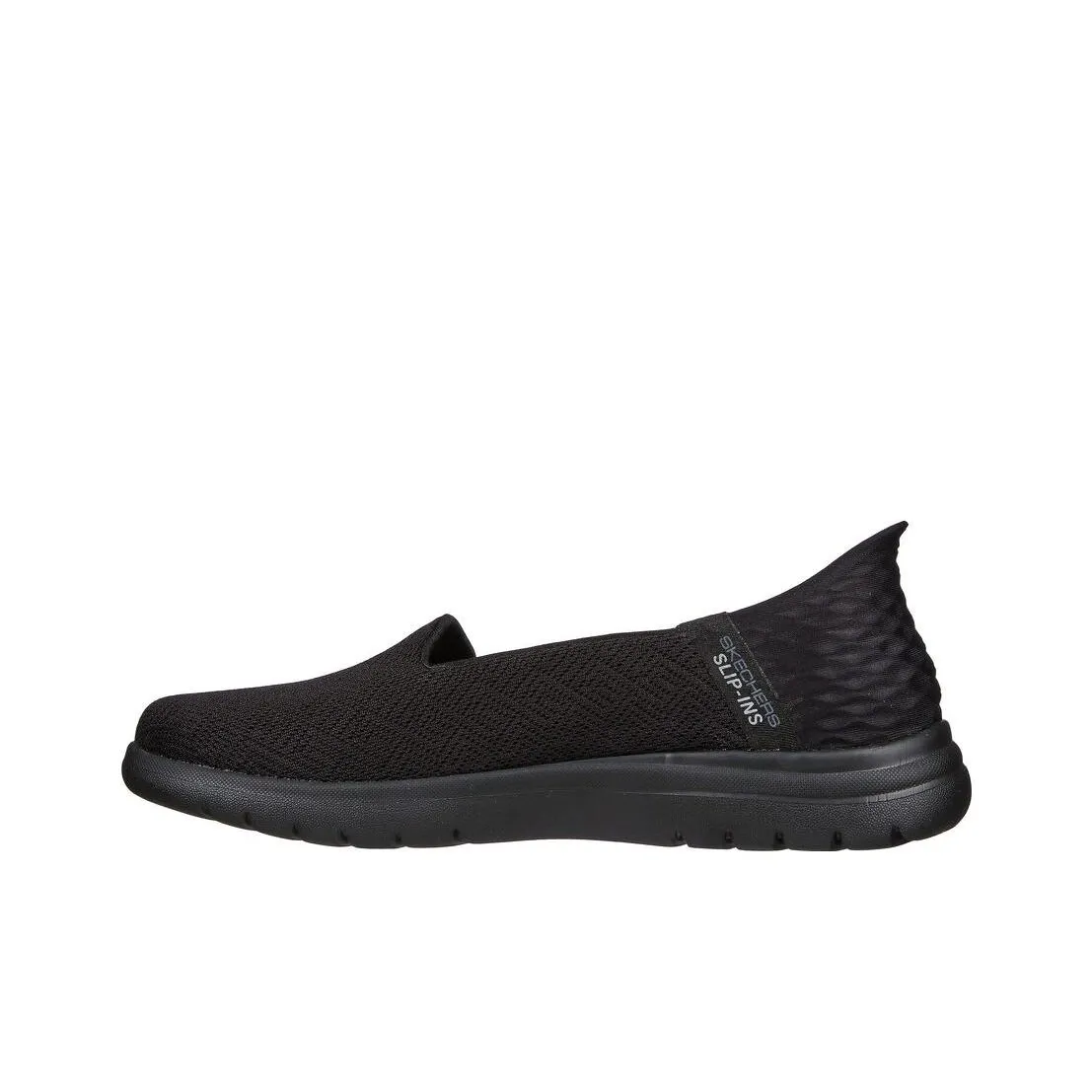 Skechers On The Go Flex Slip Ins 'Pure Black' Women's