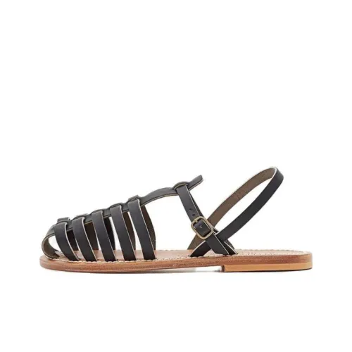 K Jacques St Tropez Сандалии в римском стиле, черные, женские