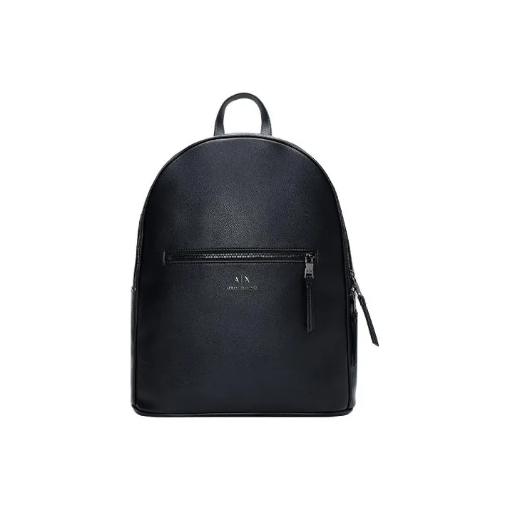 ARMANI EXCHANGEAE Pu Synthetic Leather Backpack Men's Black
