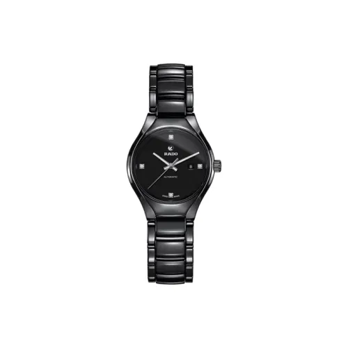 RADO Автоматический Механический Movement Женские часы из коллекции realme, 30 мм * 9,8 мм, черные