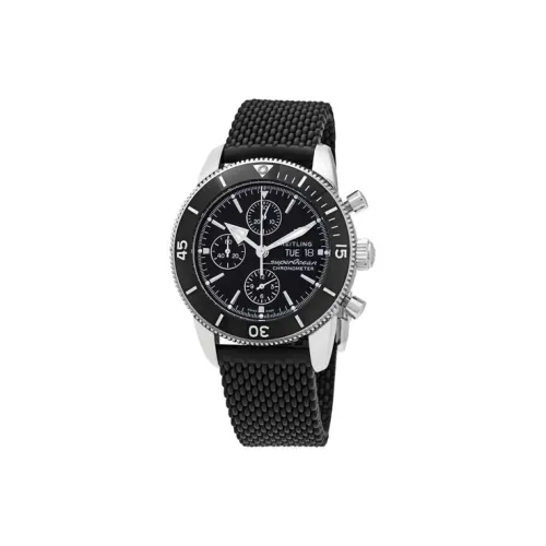 Breitling Автоматический Механический Movement Мужские Часы 44mm*15,65mm Черные