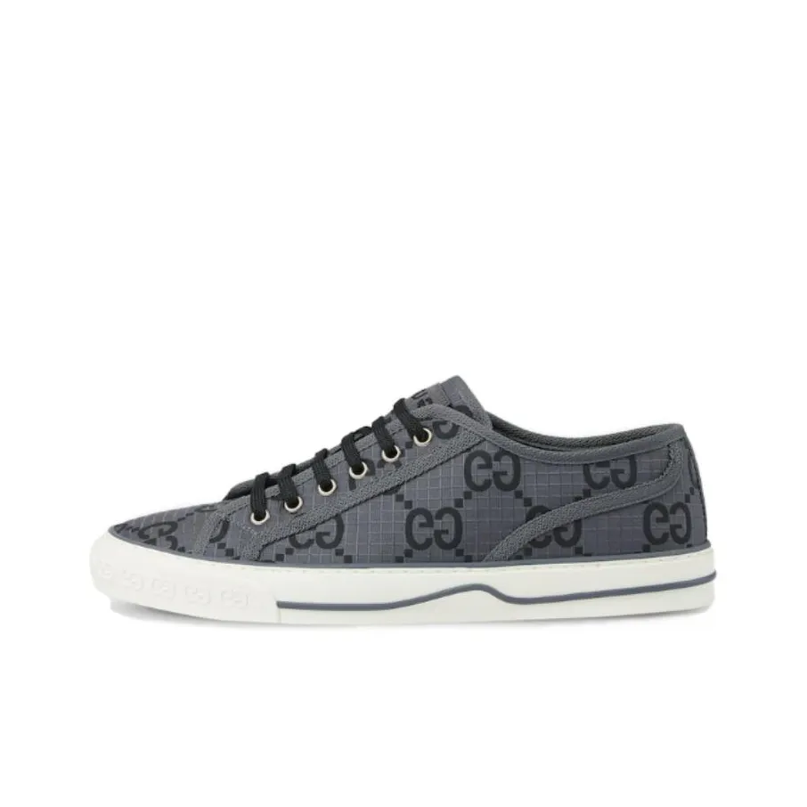 GUCCI Tennis 1977 'GG Monogram   Grey Black'