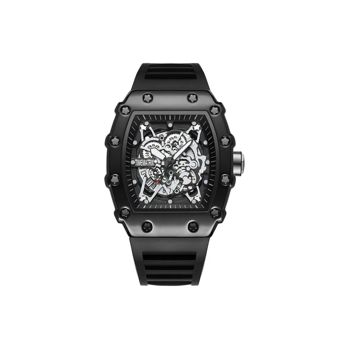 TIMEMATRIX Кварцевый Movement Унисекс Часы 50mm*42mm*15mm Черные