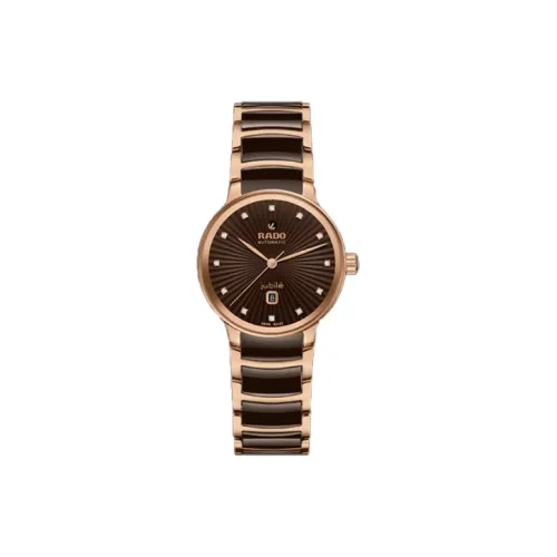 RADO Автоматический Механический Movement Женские Часы 30,5mm*10,3mm Коричневый