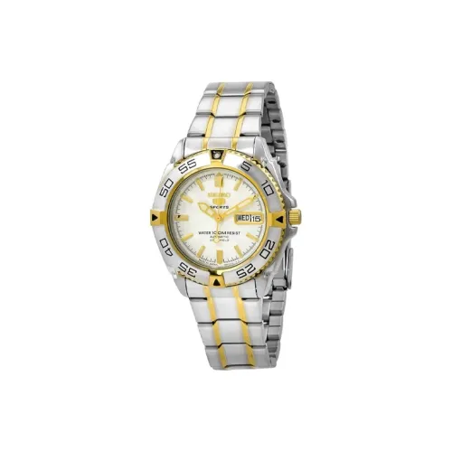 SEIKO Автоматический Механический Movement Мужские Часы 39mm*12mm Белый