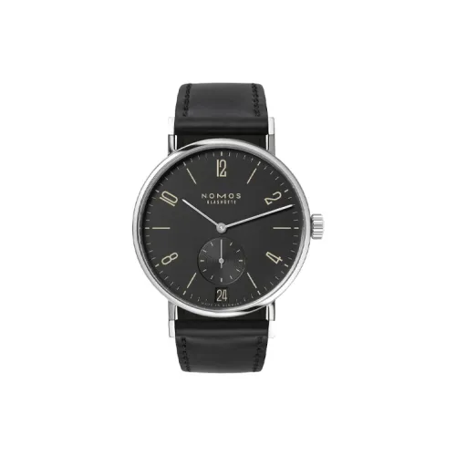 NOMOS Автоматический Механический Movement Мужские Часы 38,3mm*8,3mm Черные