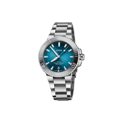 Oris Автоматический Механический Movement Мужские Часы 39,5 мм Синий
