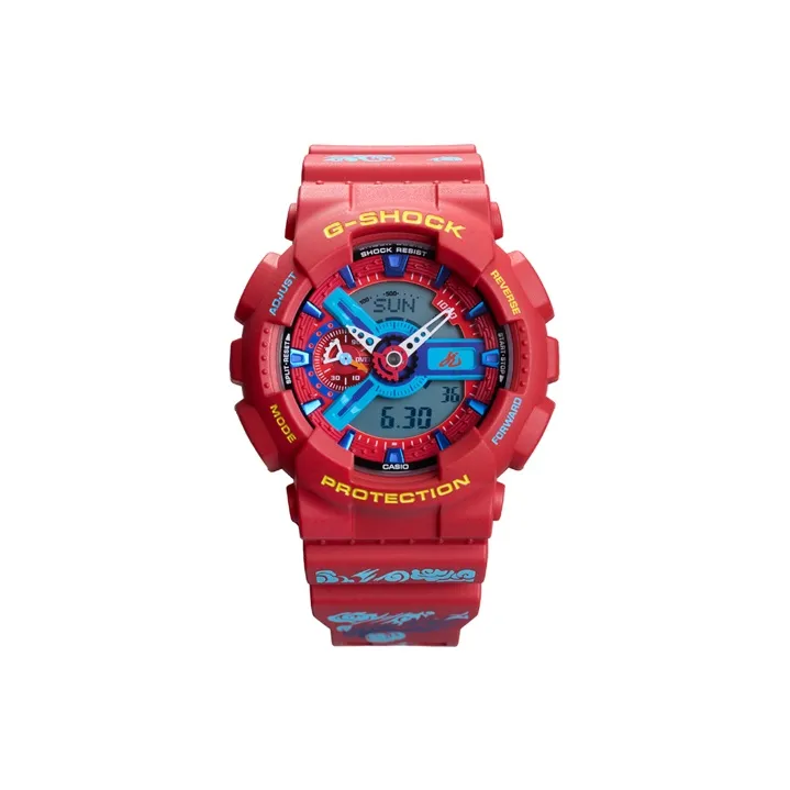 CASIO Кварцевый Movement Унисекс Часы Liquid Crystal/Analog Dual Display Series 55мм*51,2мм*16,9мм Серый