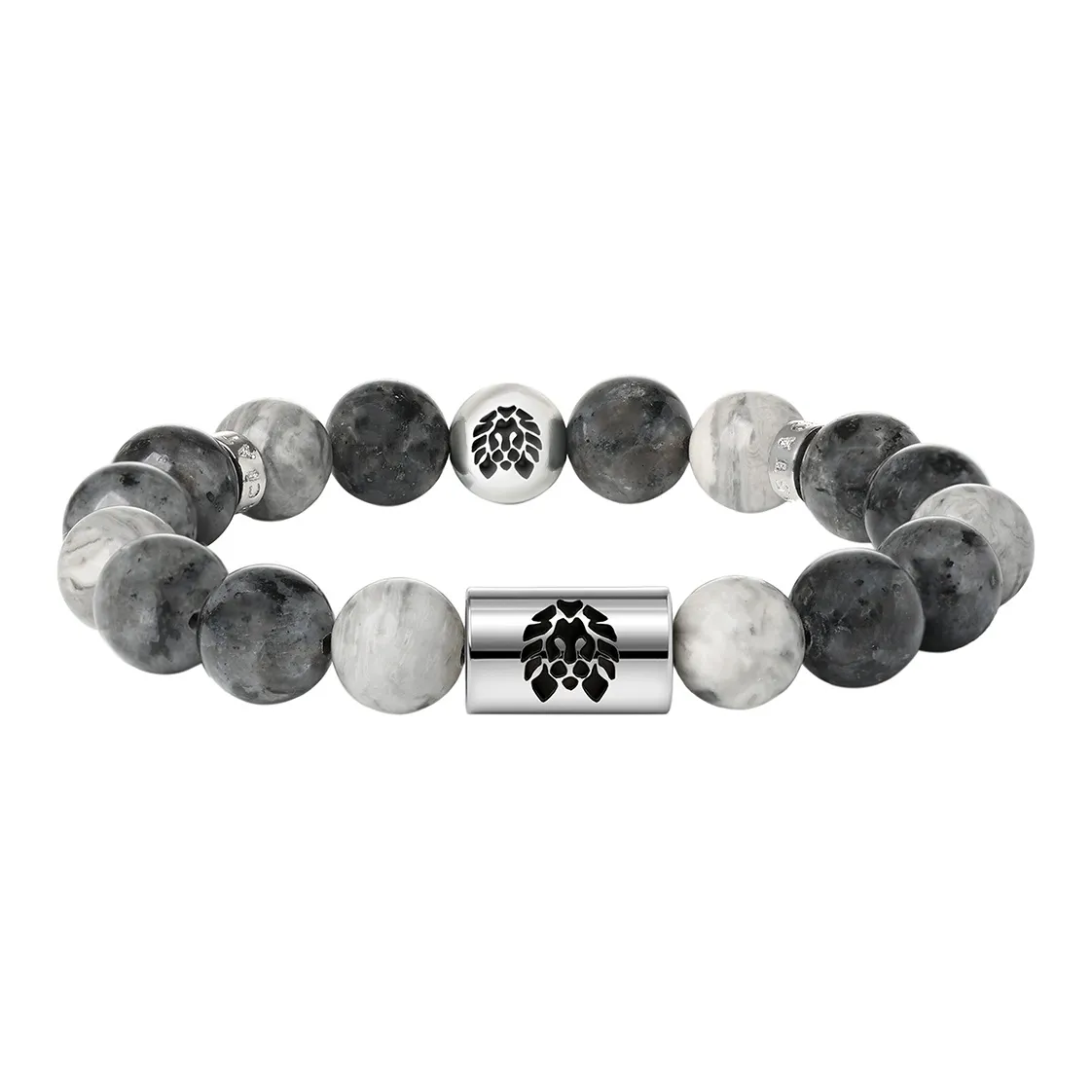 Rastaclat Камень с картой Маленький Лев Китайский стиль Браслет с бусинами Унисекс