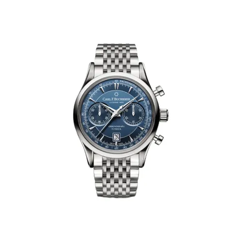 Carl F.Bucherer Автоматический Механический Часы Мужские Movement 43 мм Синий