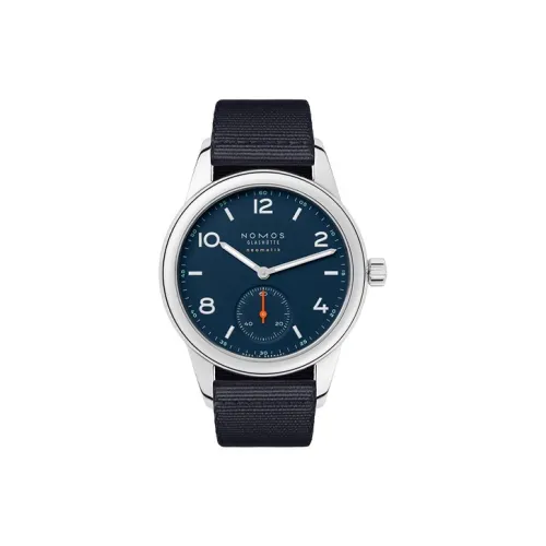 NOMOS Автоматический Механический Movement Мужские Часы 37mm*9,3mm Синий