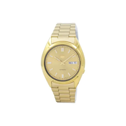 SEIKO Автоматический Механический Movement Женские Часы 37мм*12мм Золотой