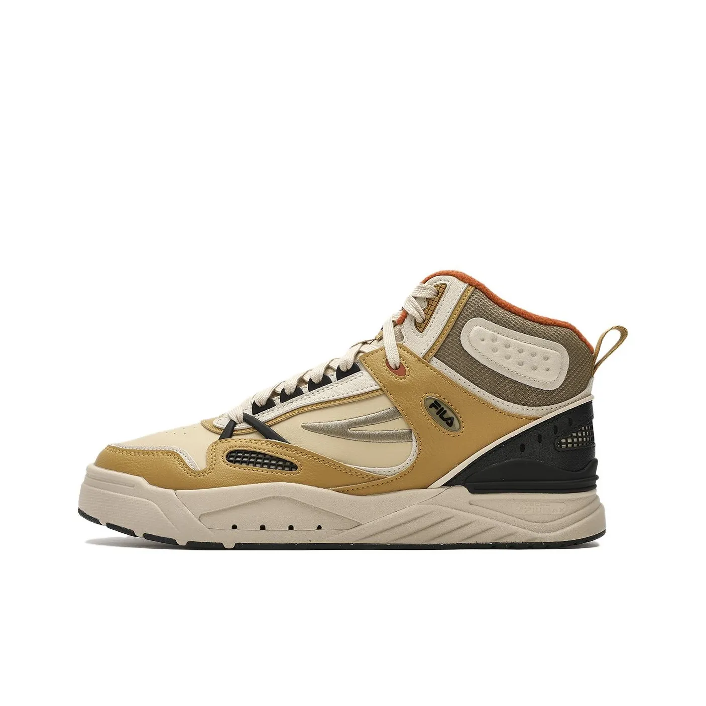 FILA High Top Skateboard Shoes Men's Brown