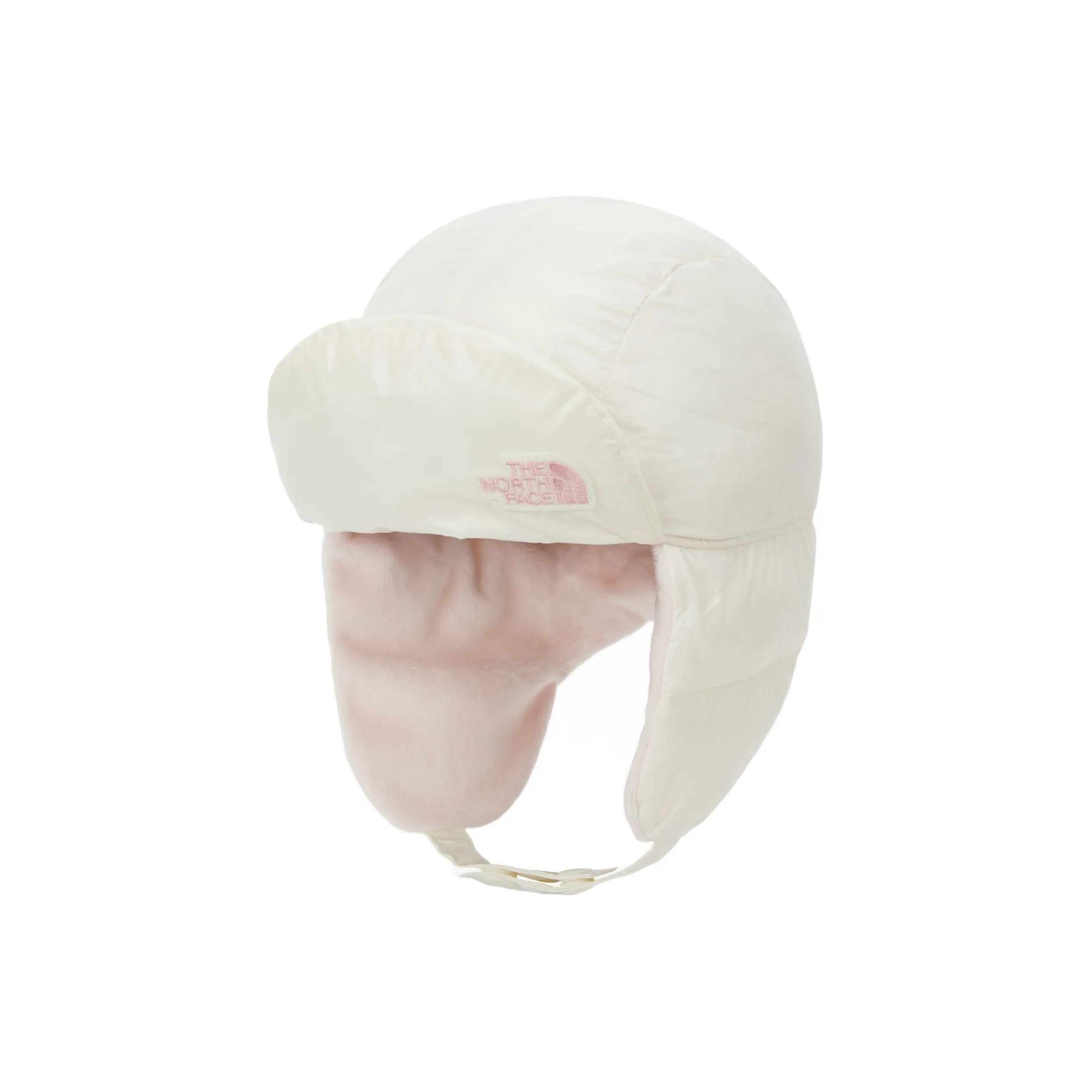 The North Face Нейлоновые Шапки-ушанки Детские Бежевые