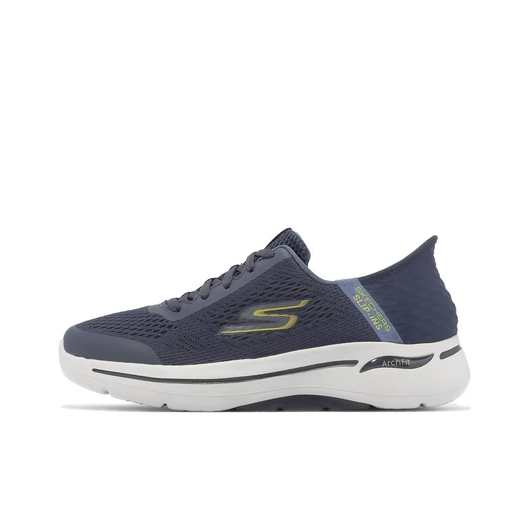 Skechers Go Walk Arch Fit Casual Низкий Топ Синий Мужской