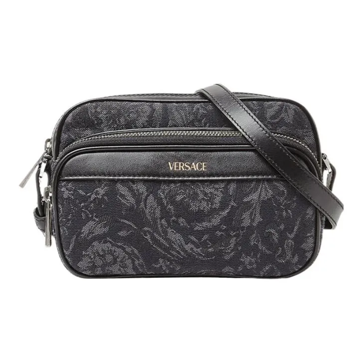 VERSACE Barocco Полиамид с Хлопком Курьерская Сумка Сумка через плечо Мужская