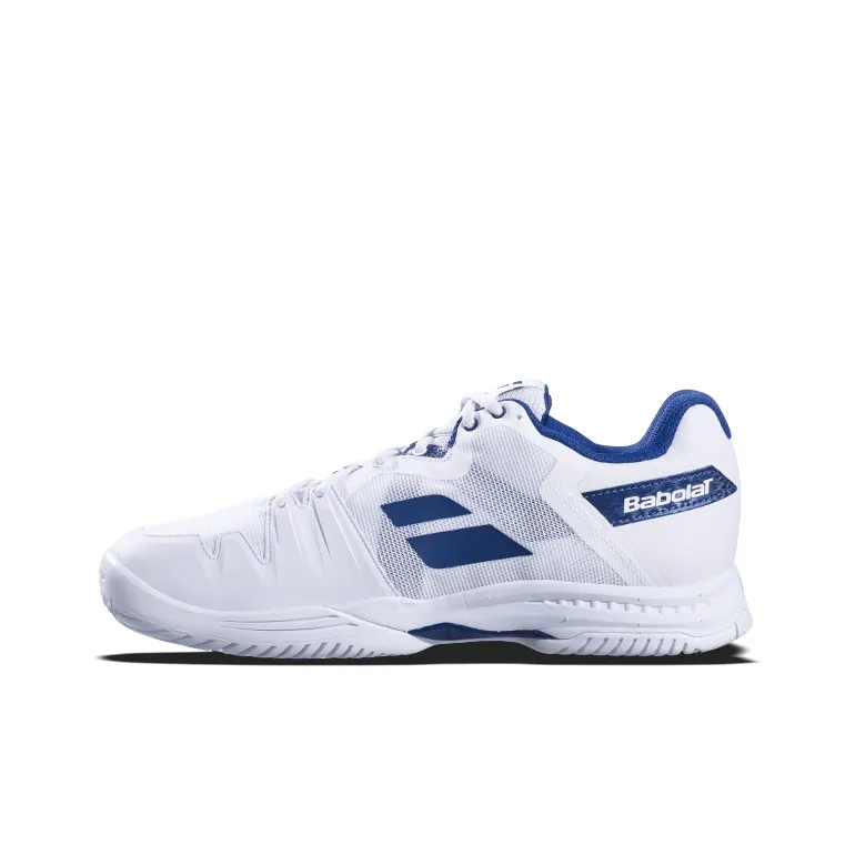 Babolat Low Top Tennis Shoes Men's White Blue