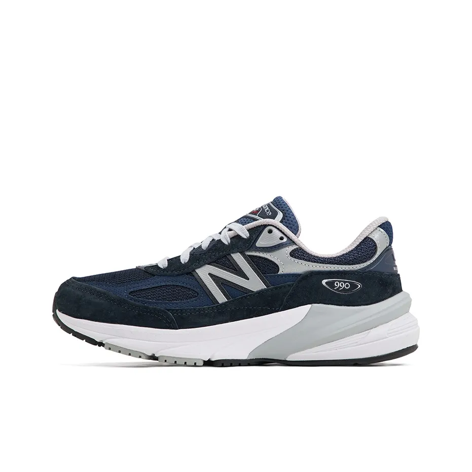 New Balance 990v6 MiUSA Navy White Women's