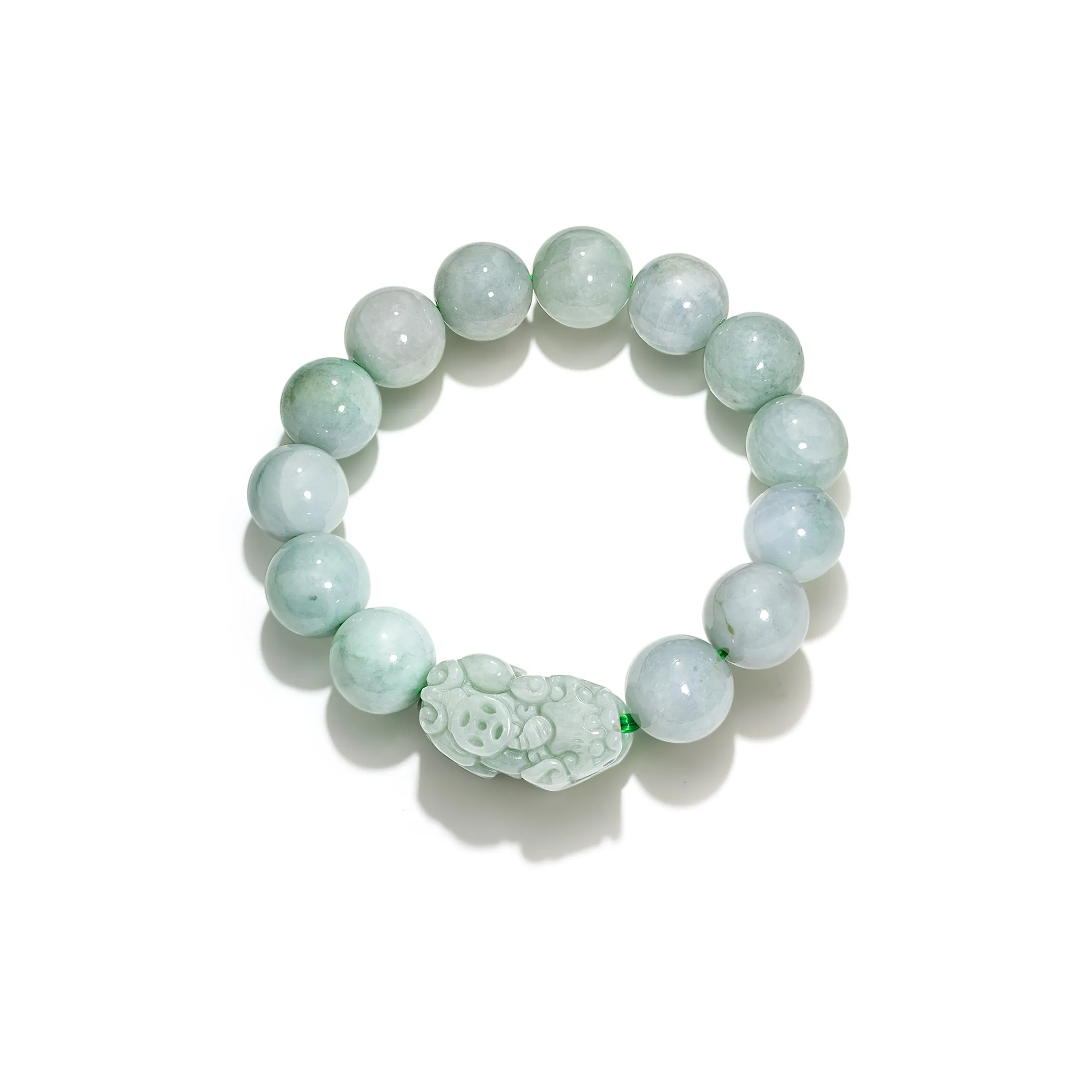 Far Mountain Joe Bean Type Jadeite Bracelets Unisex
