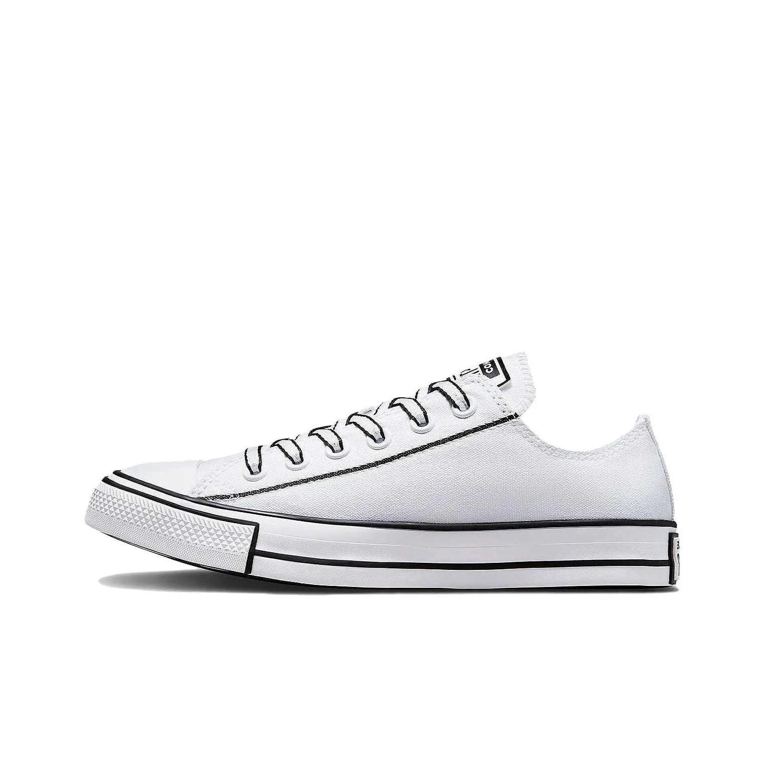 Converse Chuck Taylor All Star Outline Sketch Ox 'White Black' Women's