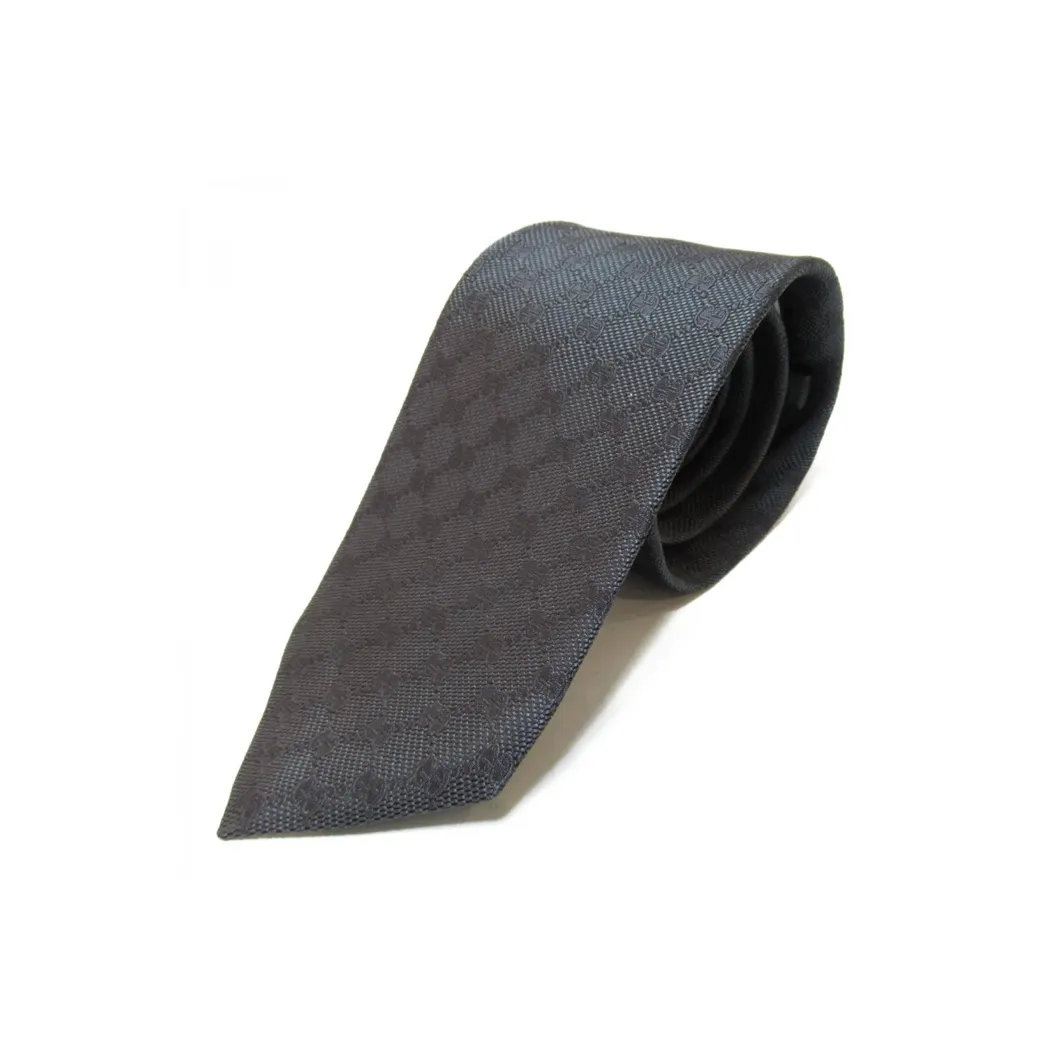 GUCCI Silk Ties Men's Marine Blue