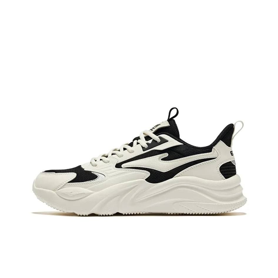 Erke 2,0 Casual Низкий Топ Глубокий Черный Микрокристалл Белый Мужской