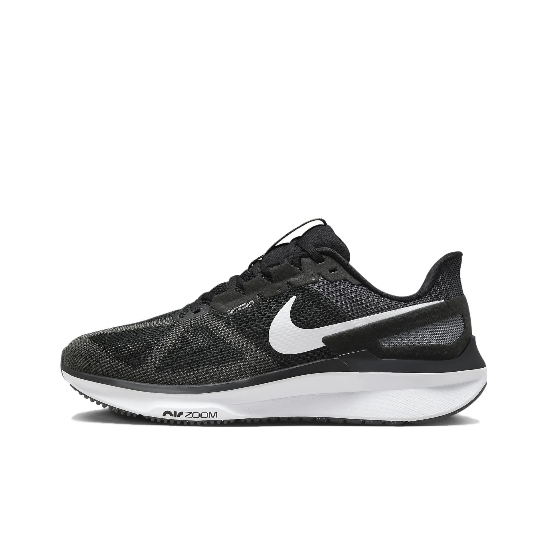 Nike Air Zoom Structure 25 Road Running Shoes 'Black Iron Grey'