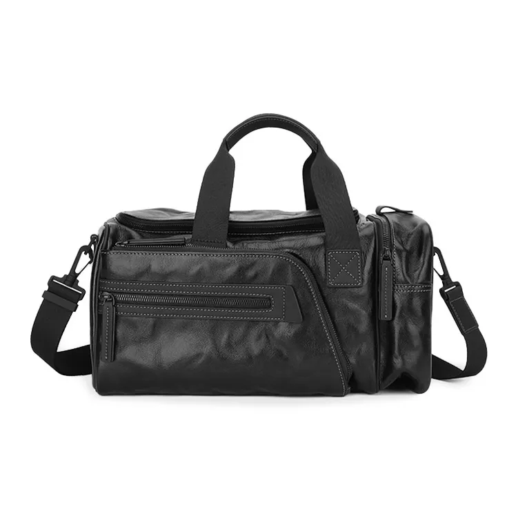 PIERRE CARDIN Корова Кожа Сумка Большая Мужская Черная