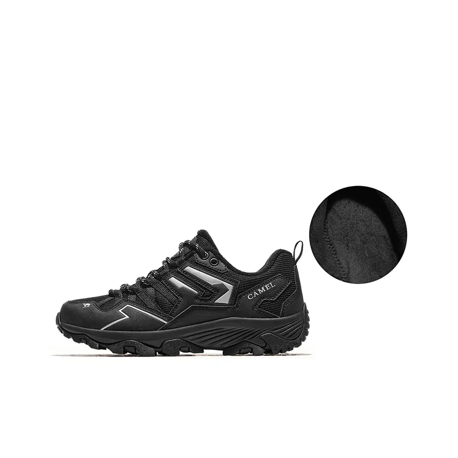 CAMEL Kunlun Mountain 2.0 Low Top Outdoor Shoes Women's Black Silver Gray