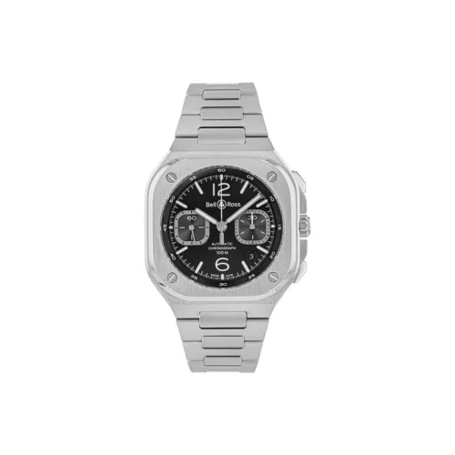 BELL & ROSS Автоматический Механический Часы Мужские Movement 42 мм Черные