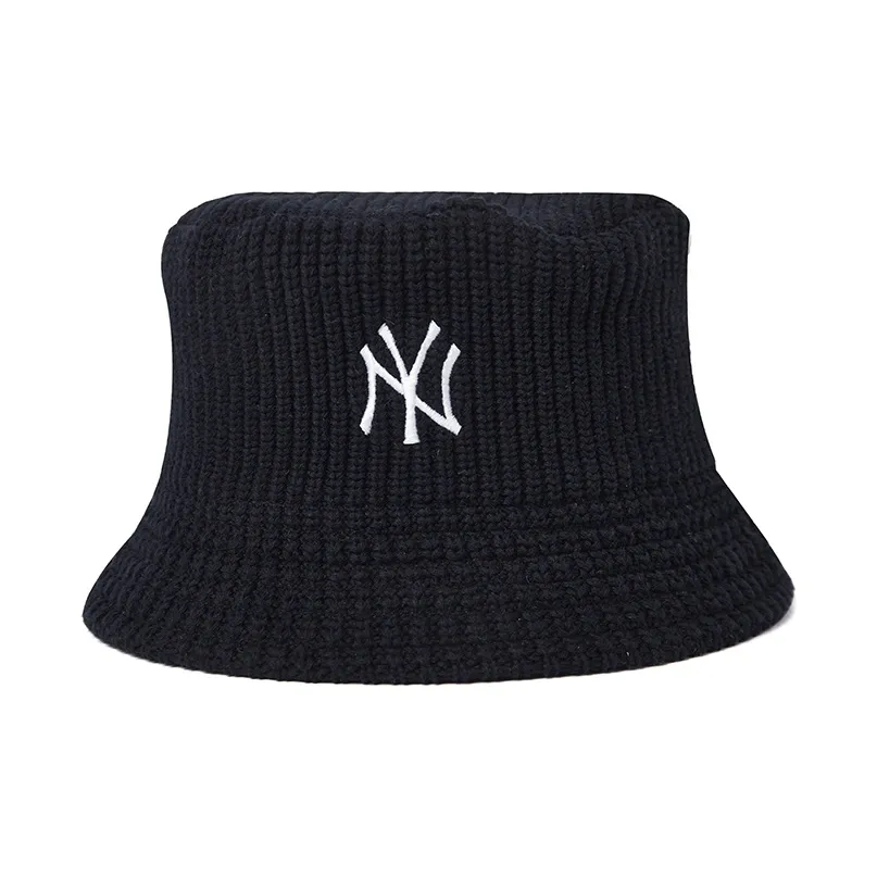 New Era Cotton Bucket Hats Унисекс Черный