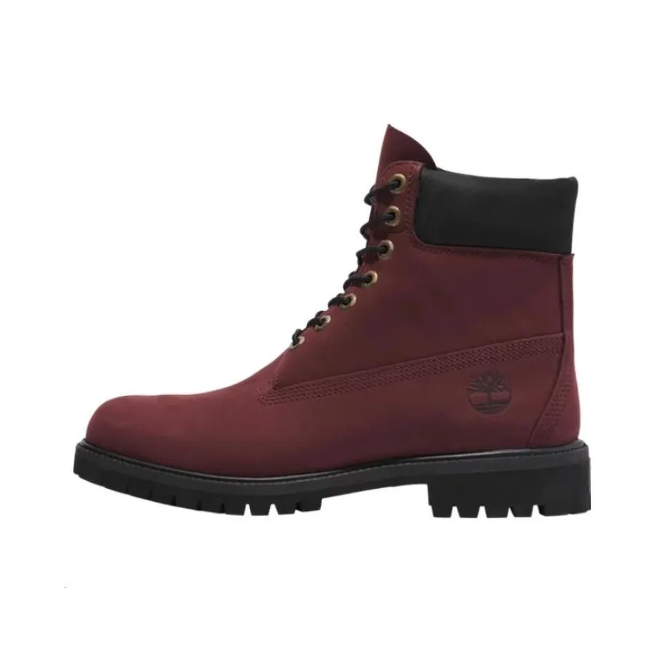 Timberland Premium 6 Inch Lace Up Waterproof Dark Port