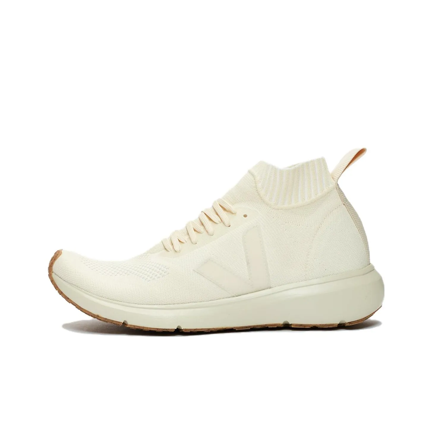 VEJA Runner Mid V Knit Rick Owens Butter Women's
