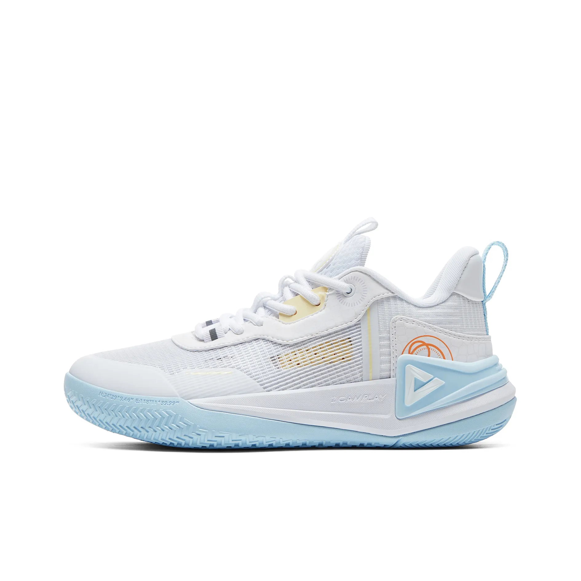PEAK Taichi Ranger 2.0 Low Top Basketball Shoes Women's Speed Blue