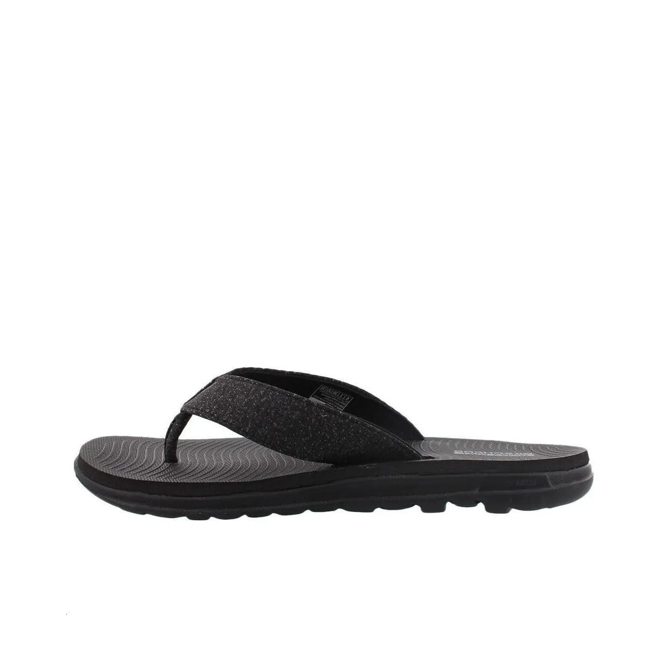 Skechers On The GO Fle Rubber Sole Flip Flops Women's Black