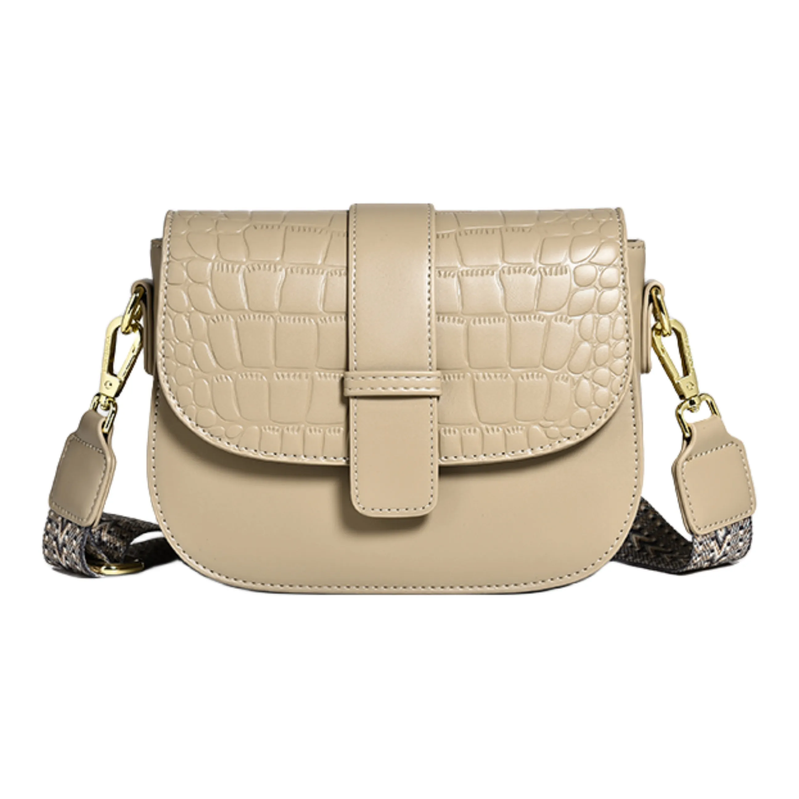 Versman ПУ (полиуретан) Сумка через плечо Женская Бежевая Черная Темно-коричневая Абрикосовая