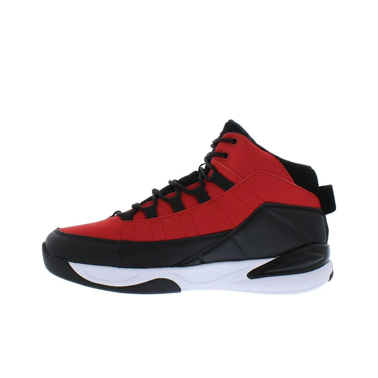 FILA Activisor Viz Cushioning, Wear Resistant Mid Top Basketball Shoes Men's Red