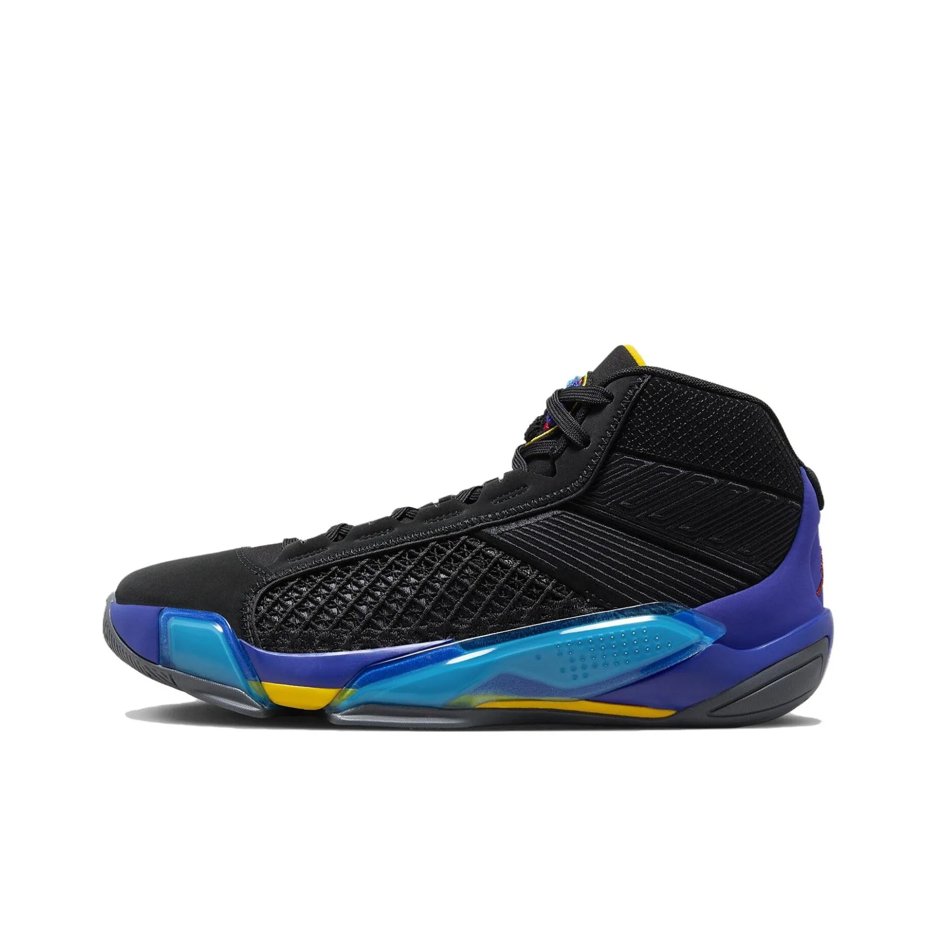 JORDAN 38 Pf Aqua Black Sole