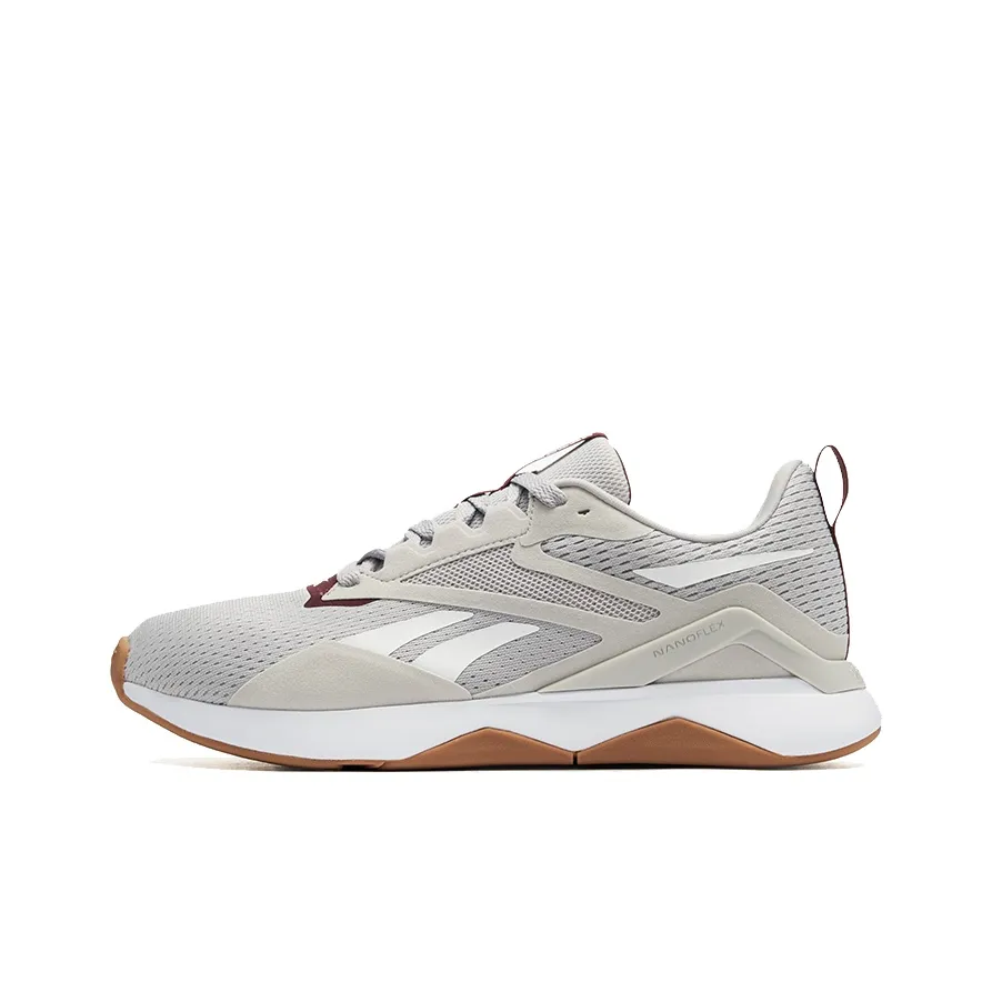 Reebok Nanoflex Tr 2.0 'Steely Fog Classic Maroon Gum'