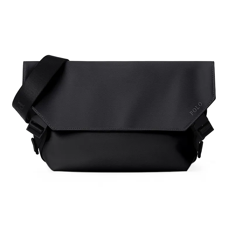 POLO Oxford Ткань Сумка через плечо Средняя Мужская Зеленая Черная