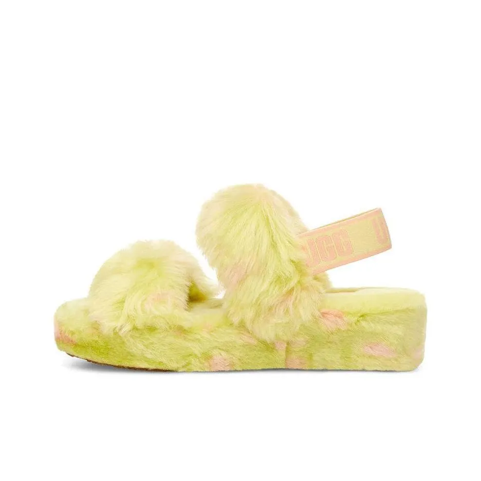 UGG Oh Yeah Стильные Сандалии Женские Желтые